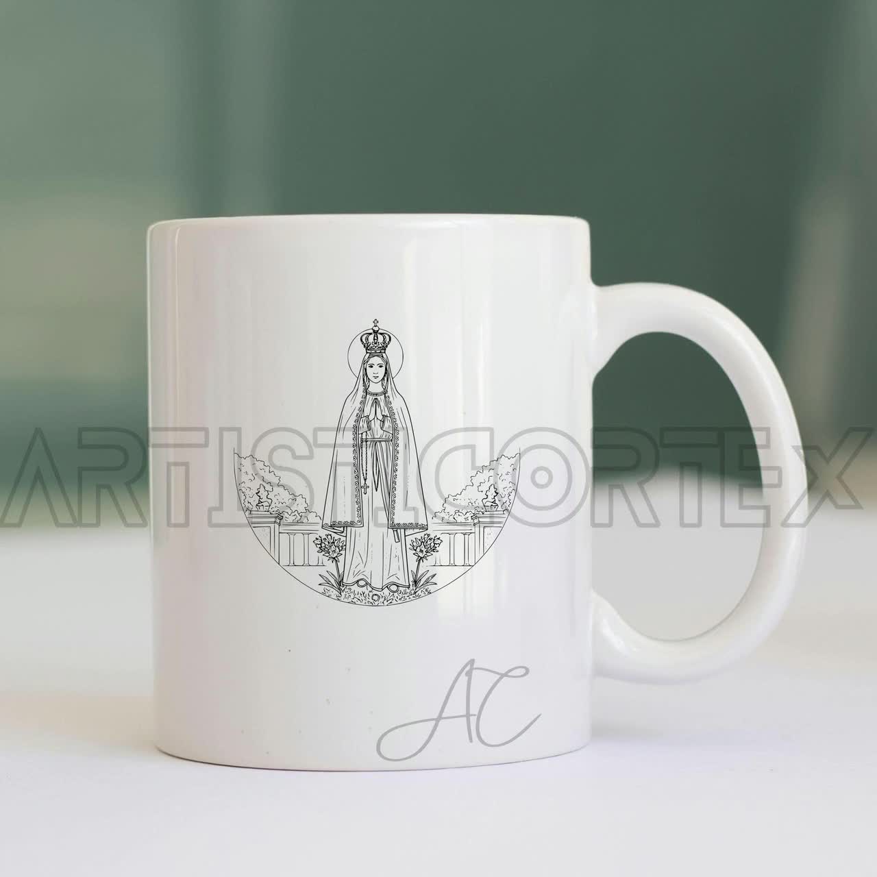 Our Lady of Fatima SVG Bundle, Lady of Fatima PNG , Virgin Mary